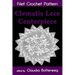 Clematis Lace Centerpiece Filet Crochet Pattern: Complete Instructions and Chart