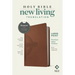 NLT Large Print Premium Value Thinline Bible, Filament Enabled (Leatherlike, Brown Celtic Cross)