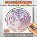 Spirographics: Livre de coloriages SPYROGLYPHICS pour adultes - 50 ANIMAUX SAUVAGES: Coloriages adultes spirales anti-stress - 50 animaux sauvages à r