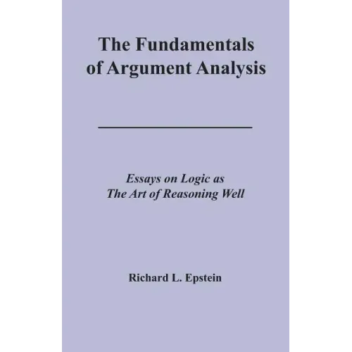 The Fundamentals of Argument Analysis