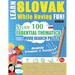 Learn Slovak While Having Fun! - Advanced: Intermediate to Practiced - Study 100 Essential Thematics with Word Search Puzzles - Vol.1