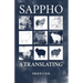Sappho: A Translating