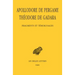 Apollodore de Pergame, Theodore de Gadara, Fragments Et Temoignages