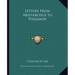 Letters From Aristarchus to Philemon