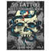 50 Tattoo Adult Coloring Book: An Adult Coloring Book with Awesome and Relaxing Beautiful Modern Tattoo Designs for Men and Women Coloring Pages (Vol