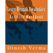 Learn Bengali Vocabulary Activity Workbook