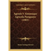 Agenda Y Almanaque Agricola Paraguayo (1903)