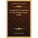 A Legend Of Canterbury Or The People's Martyr (1896)