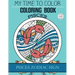 Pisces Zodiac Sign - Adult Coloring Book