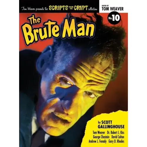 Scripts from the Crypt: The Brute Man (hardback)