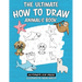 The Ultimate How to Draw Animals Book: Learn How to Draw 50 Cute Animals by Following Easy Step by Step Guides