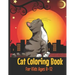 Cat Coloring Book: Cute Cat Coloring Book for Kids Ages 8-12