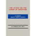 The Attack on the Canon of Scripture