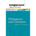 Philippians and Galatians