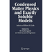 Condensed Matter Physics and Exactly Soluble Models: Selecta of Elliott H. Lieb