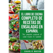 El libro de cocina completo de recetas de ensaladas En español/ The complete cookbook of salad recipes In Spanish