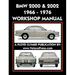BMW 2000 & 2002 1966-1976 Workshop Manual
