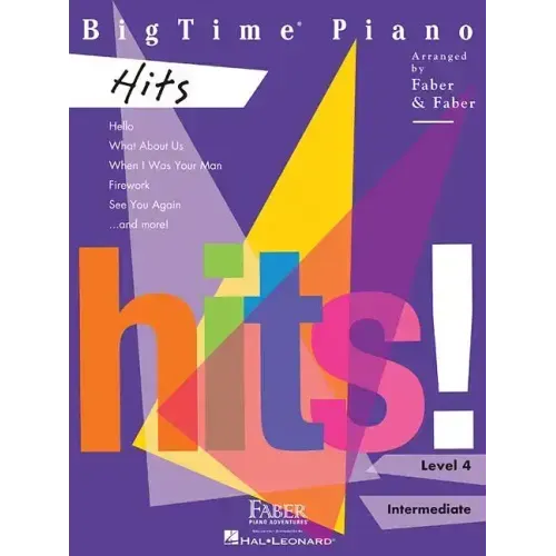 Bigtime Piano Hits - Level 4
