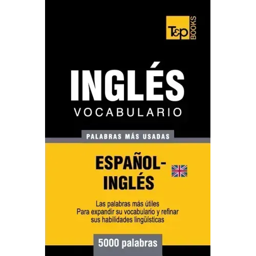 Vocabulario español-inglés británico - 5000 palabras más usadas