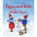 Pippa and Pelle in the Winter Snow