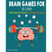 Brain Games For The Elderly: 210+ Brain Games for Seniors with Memory Problems Large Print (With Solutions)