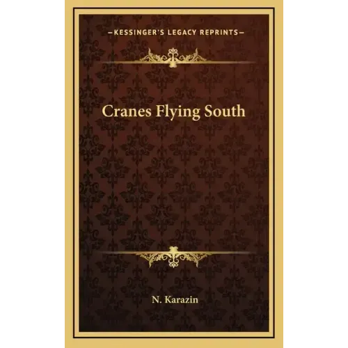 Cranes Flying South