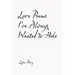 Love Poems I'Ve Always Wanted to Hide