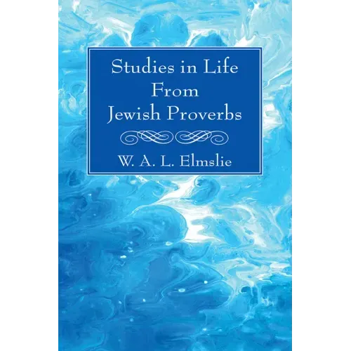 Studies in Life From Jewish Proverbs