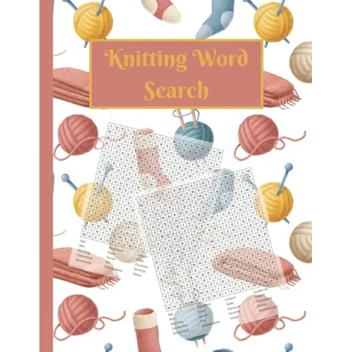 Knitting Word Search: Activity puzzle book for someone who loves to knit