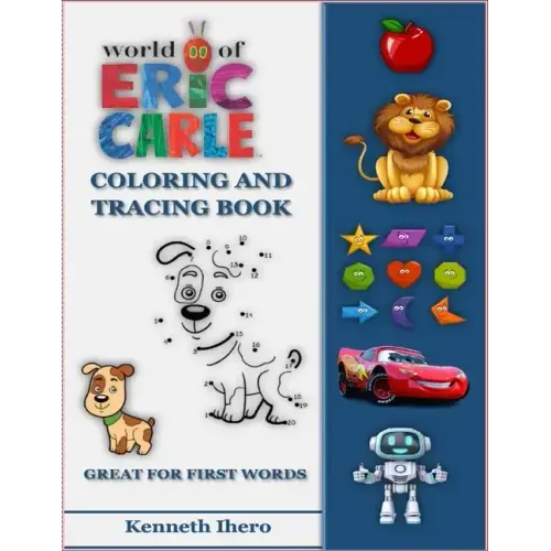 World of Eric Carle, Coloring And Tracing Book - Great For First Words