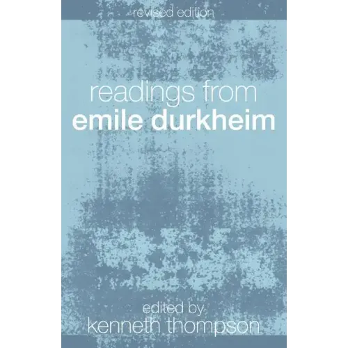 Readings from Emile Durkheim