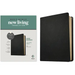 NLT Wide Margin Bible, Filament Enabled (Genuine Leather, Black, Red Letter)