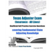 Texas Adjuster Exam (Insurance - All Lines) Unofficial Self Practice Exercise Questions: covering Fundamental Claim Adjusting Knowledge