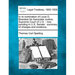 In Re Nomination of Louis D. Brandeis for Associate Justice, Supreme Court of U.S.: Now Pending in U.S. Senate: Summary of Charges and Evidence.