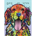 Dean Russo Dog Is Love Journal: Lined Journal