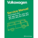 Volkswagen Station Wagon/Bus Official Service Manual: Type 2