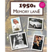 1950s Memory Lane: Large print book for dementia patients