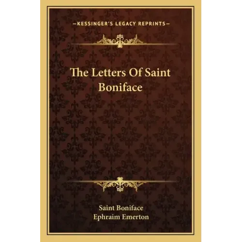 The Letters of Saint Boniface