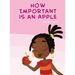 How important is an apple?
