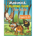 Animal Coloring Book For Kids Ages 8-10: 35 cute animal designs to color - Stress Relieving Patterns