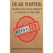 Dear Writer: Stories That Just Weren't a Good Fit at the Time