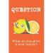 What do you give a sick lemon?: GRAPH PAPER 6"X9" - Cute Cool Funny Novelty Gift for Kids Boys Girls Teens Adults Men Women - Good for Home School Off