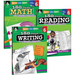 180 Days(tm) Reading, Writing and Math for Grade 6: 3-Book Set: Practice, Assess, Diagnose
