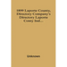1899 Laporte County, Directory Company'S Directory Laporte Conty Ind...