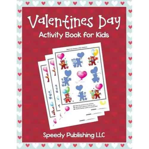 Valentines Day Activity Book for Kids