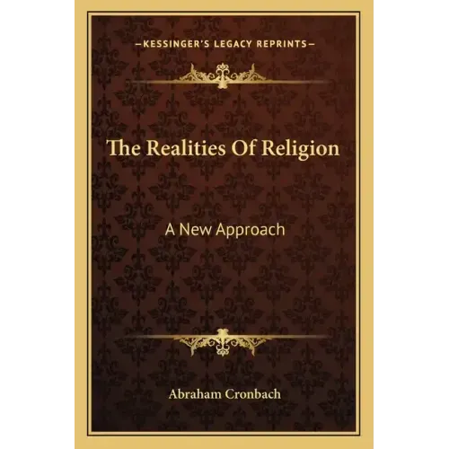 The Realities of Religion: A New Approach