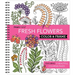 Color & Frame - Fresh Flowers (Adult Coloring Book)