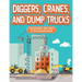 Diggers, Cranes, and Dump Trucks: Construction Site Seek & Find Activity Book
