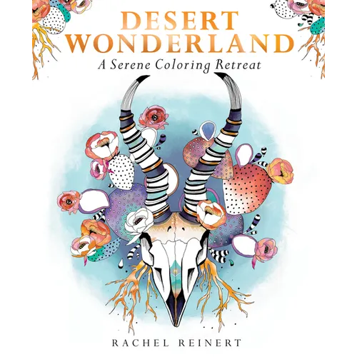 Desert Wonderland: A Serene Coloring Retreat - A Relaxing Coloring Book of Cactus and Succulents for Adults