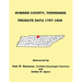 Sumner County, Tennessee Probate Data 1787-1808